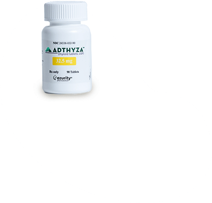 Adthyza 32.5mg pill bottle